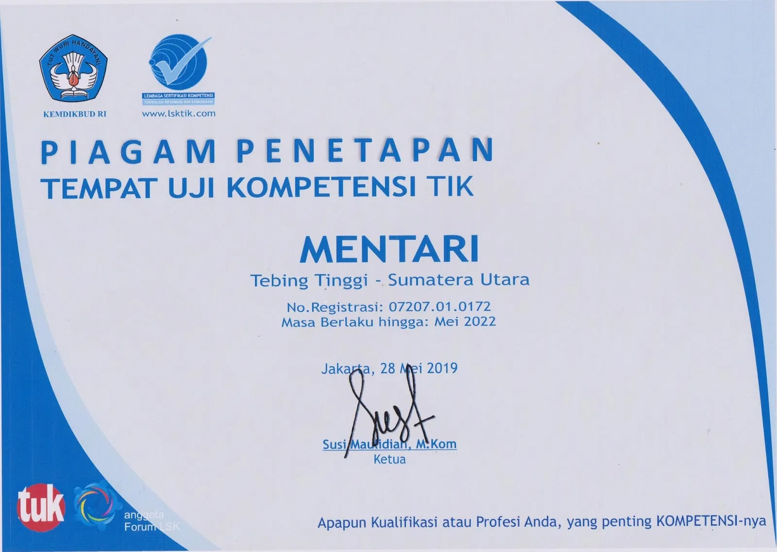 Penghargaan Tingkat Kota Tebing Tinggi
